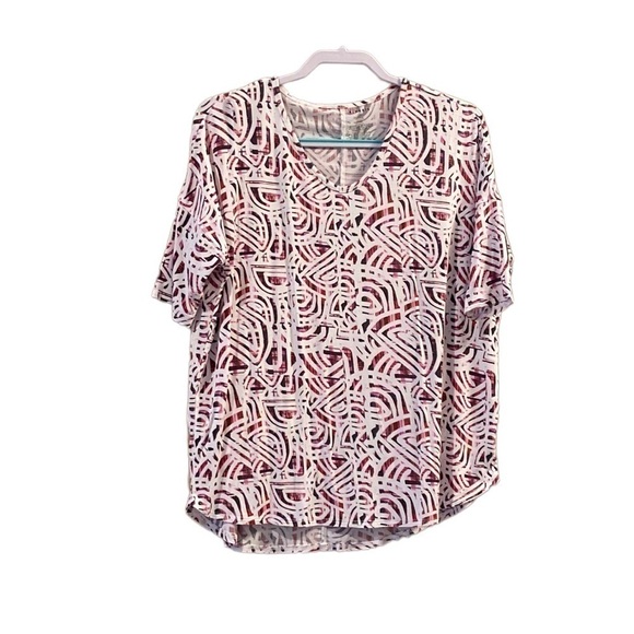 𝅺KINESIS Elbow Length Sleeves Top - Picture 1 of 6
